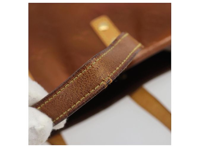 LOUIS VUITTON Monogram Vernis Reade PM Hand Bag Bronze M91146 LV Auth 189683 Bronzo - vista 8