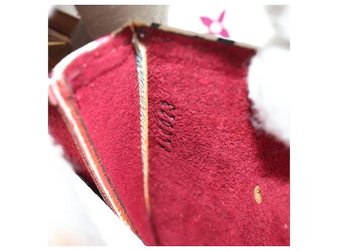 LOUIS VUITTON Monogram Multicolor Keepall 45 Borsa Bianca M92641 LV Auth 190220SAV Bianco - vista 11