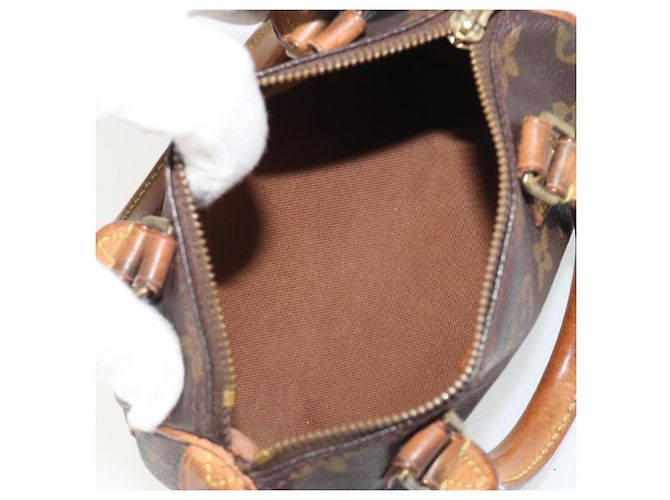 LOUIS VUITTON Borsa Monogram Mini Speedy M41534 LV Auth hk3900 Monogramma - vista 11