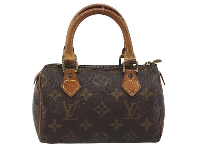 LOUIS VUITTON Borsa Monogram Mini Speedy M41534 LV Auth hk3900 Monogramma - vista 13