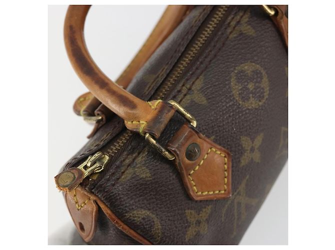 LOUIS VUITTON Borsa Monogram Mini Speedy M41534 LV Auth hk3900 Monogramma - vista 18