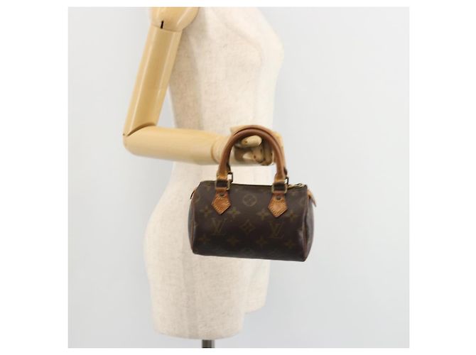 LOUIS VUITTON Borsa Monogram Mini Speedy M41534 LV Auth hk3900 Monogramma - vista 22
