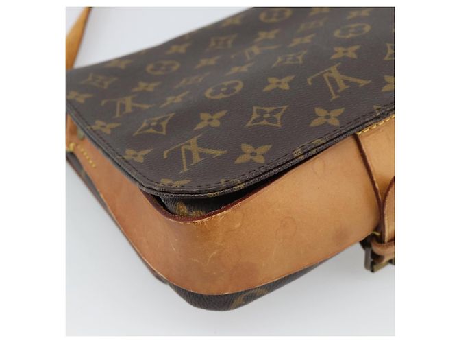 LOUIS VUITTON Monogram Cartouchiere MM Shoulder Bag M51253 LV Auth 190752 Monogramma - vista 17