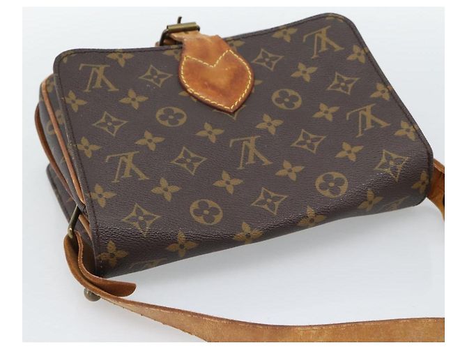 LOUIS VUITTON Monogram Cartouchiere MM Shoulder Bag M51253 LV Auth 190752 Monogramma - vista 6