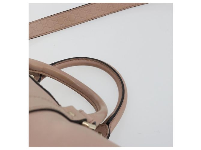 Borsa GUCCI in pelle 2way Pink Gold 247205 Auth ka5062 Rosa D'oro - vista 14