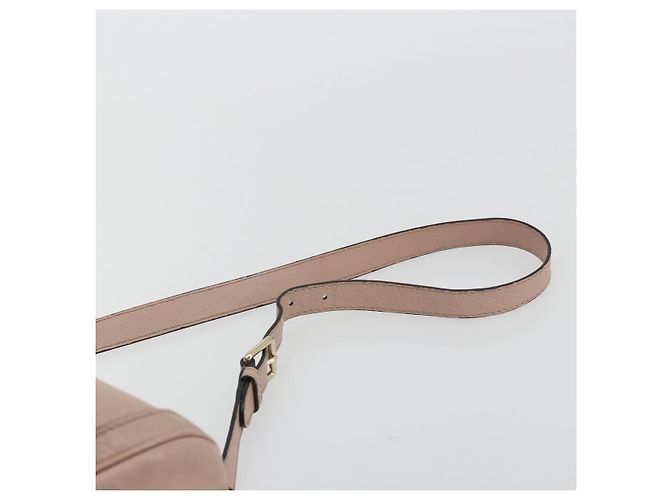Borsa GUCCI in pelle 2way Pink Gold 247205 Auth ka5062 Rosa D'oro - vista 15