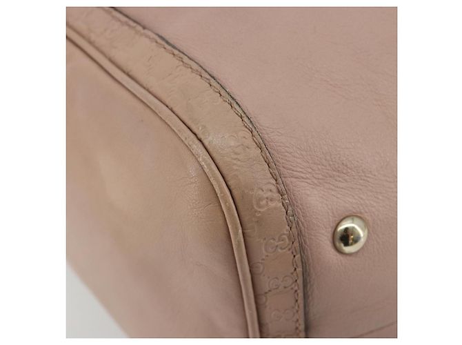 Borsa GUCCI in pelle 2way Pink Gold 247205 Auth ka5062 Rosa D'oro - vista 17