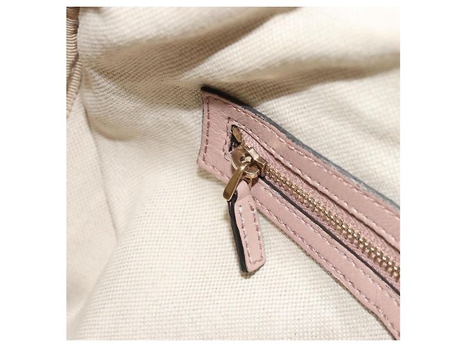 Borsa GUCCI in pelle 2way Pink Gold 247205 Auth ka5062 Rosa D'oro - vista 23