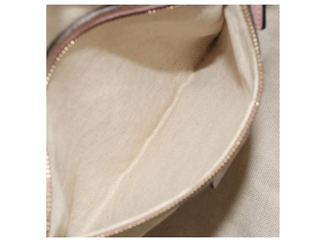 Borsa GUCCI in pelle 2way Pink Gold 247205 Auth ka5062 Rosa D'oro - vista 24
