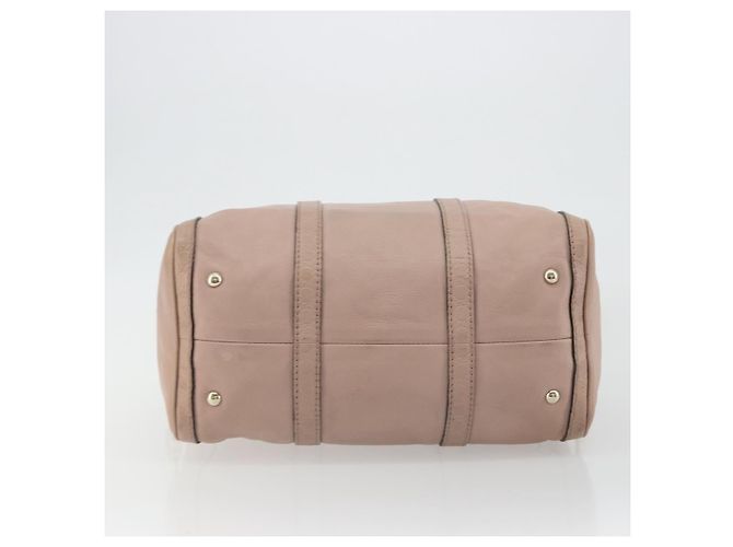 Borsa GUCCI in pelle 2way Pink Gold 247205 Auth ka5062 Rosa D'oro - vista 5