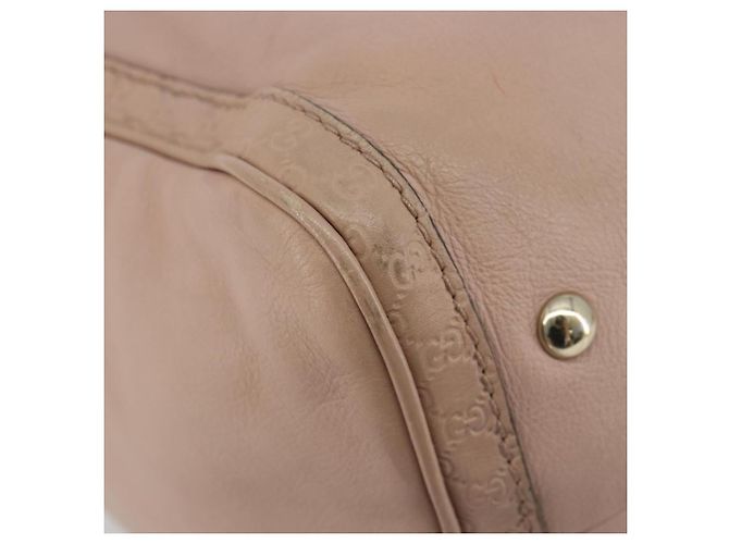 Borsa GUCCI in pelle 2way Pink Gold 247205 Auth ka5062 Rosa D'oro - vista 9