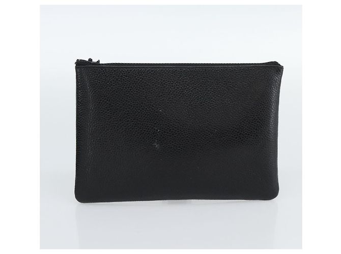 Borsa a Spalla CHANEL in Pelle 2way Nero Oro CC Auth mr2604V D'oro - vista 11