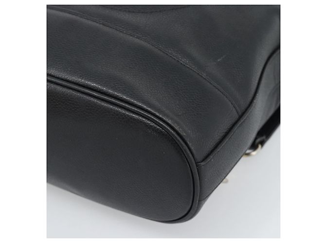 Borsa a Spalla CHANEL in Pelle 2way Nero Oro CC Auth mr2604V D'oro - vista 15
