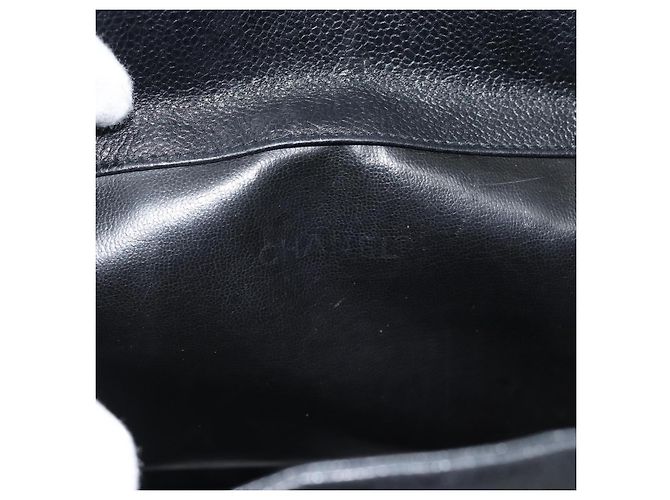 Borsa a Spalla CHANEL in Pelle 2way Nero Oro CC Auth mr2604V D'oro - vista 19