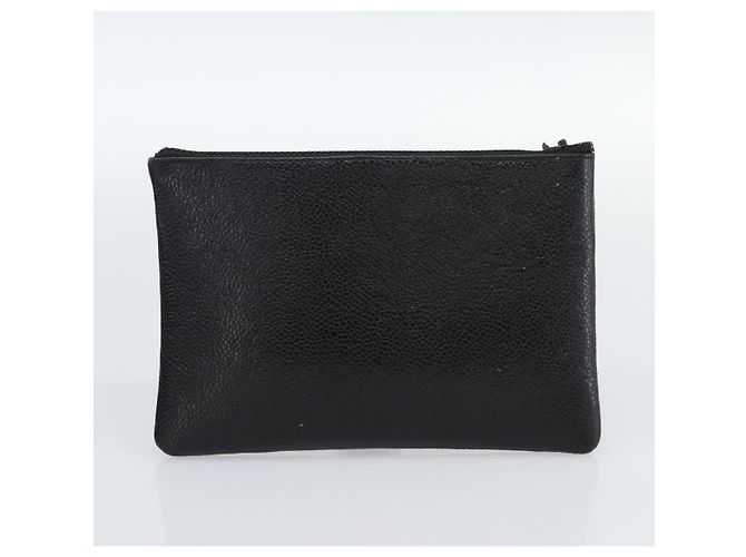 Borsa a Spalla CHANEL in Pelle 2way Nero Oro CC Auth mr2604V D'oro - vista 22