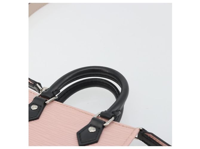 Borsa LOUIS VUITTON Epi Petit Sac Plat Rose Valerine M69575 Auth bs35888SAV Rosa - vista 14