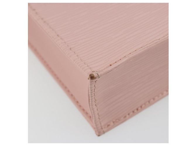 Borsa LOUIS VUITTON Epi Petit Sac Plat Rose Valerine M69575 Auth bs35888SAV Rosa - vista 16