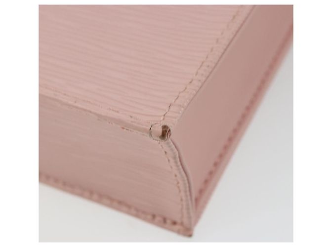 Borsa LOUIS VUITTON Epi Petit Sac Plat Rose Valerine M69575 Auth bs35888SAV Rosa - vista 17