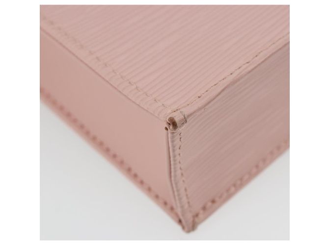 Borsa LOUIS VUITTON Epi Petit Sac Plat Rose Valerine M69575 Auth bs35888SAV Rosa - vista 18