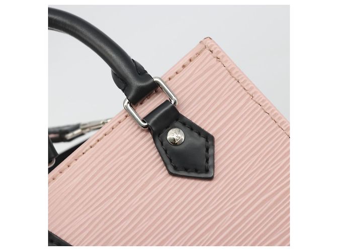 Borsa LOUIS VUITTON Epi Petit Sac Plat Rose Valerine M69575 Auth bs35888SAV Rosa - vista 19