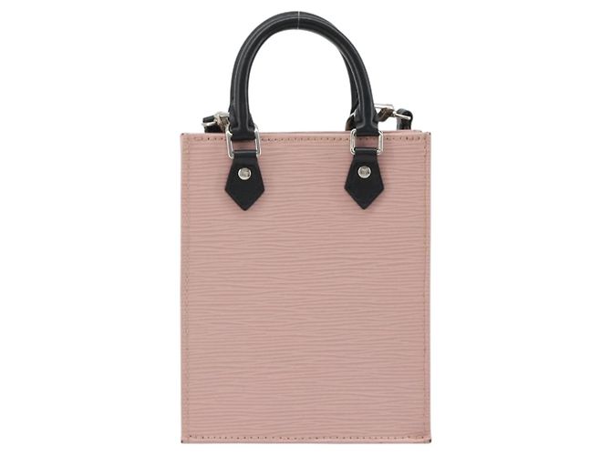 Borsa LOUIS VUITTON Epi Petit Sac Plat Rose Valerine M69575 Auth bs35888SAV Rosa - vista 2