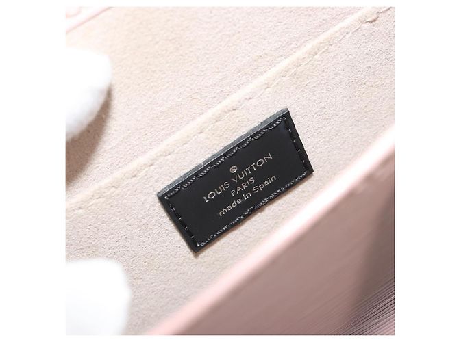 Borsa LOUIS VUITTON Epi Petit Sac Plat Rose Valerine M69575 Auth bs35888SAV Rosa - vista 21