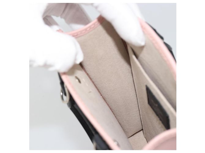 Borsa LOUIS VUITTON Epi Petit Sac Plat Rose Valerine M69575 Auth bs35888SAV Rosa - vista 23