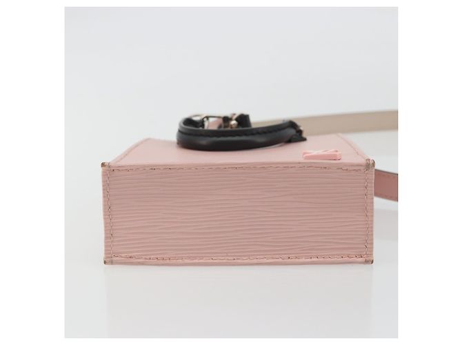 Borsa LOUIS VUITTON Epi Petit Sac Plat Rose Valerine M69575 Auth bs35888SAV Rosa - vista 5