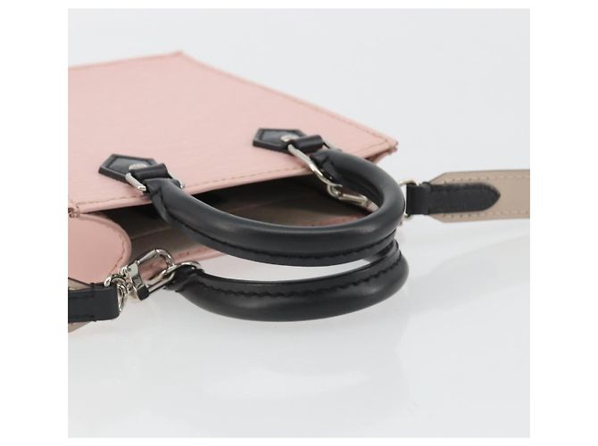 Borsa LOUIS VUITTON Epi Petit Sac Plat Rose Valerine M69575 Auth bs35888SAV Rosa - vista 7