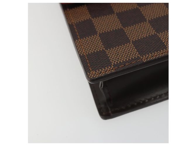 LOUIS VUITTON Damier Portello Schultertasche N45271 LV Auth 186577A Damier ebene - Ansicht 14