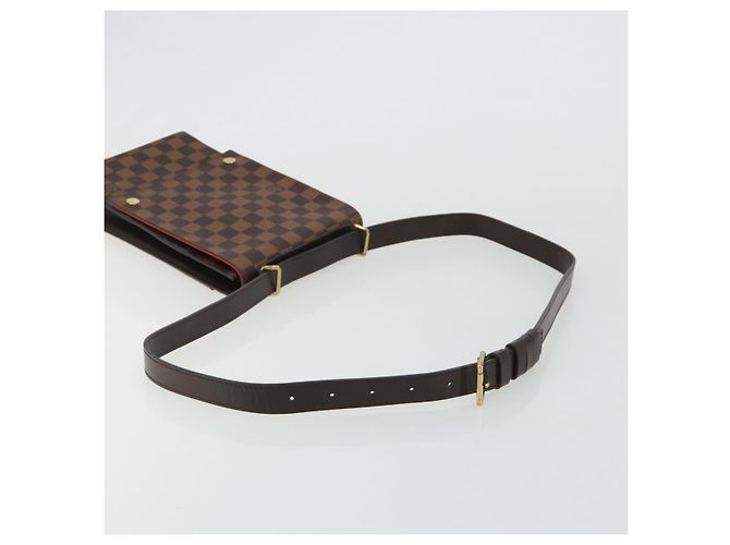 LOUIS VUITTON Damier Portello Schultertasche N45271 LV Auth 186577A Damier ebene - Ansicht 7
