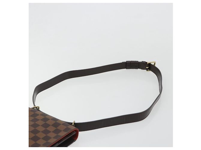 LOUIS VUITTON Damier Portello Schultertasche N45271 LV Auth 186577A Damier ebene - Ansicht 8