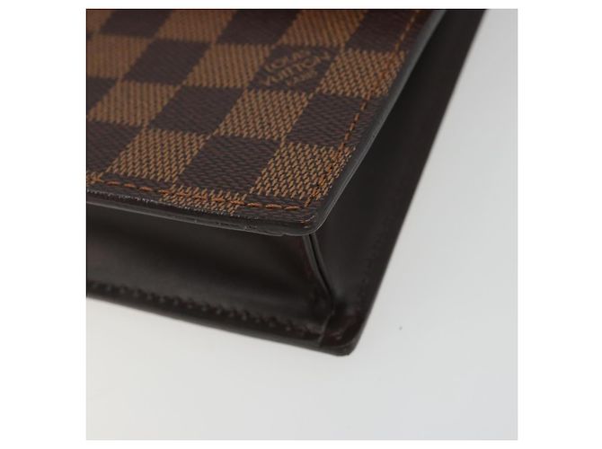 LOUIS VUITTON Damier Portello Schultertasche N45271 LV Auth 186577A Damier ebene - Ansicht 9