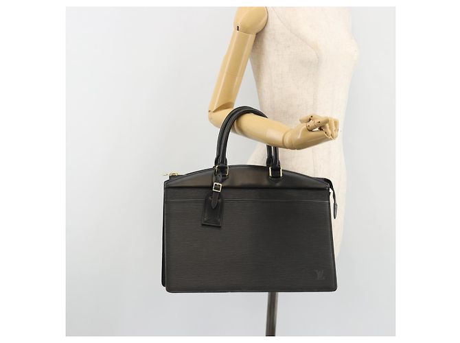 Borsa LOUIS VUITTON Epi Riviera Nera M48182 LV Auth mr2585 Nero - vista 26