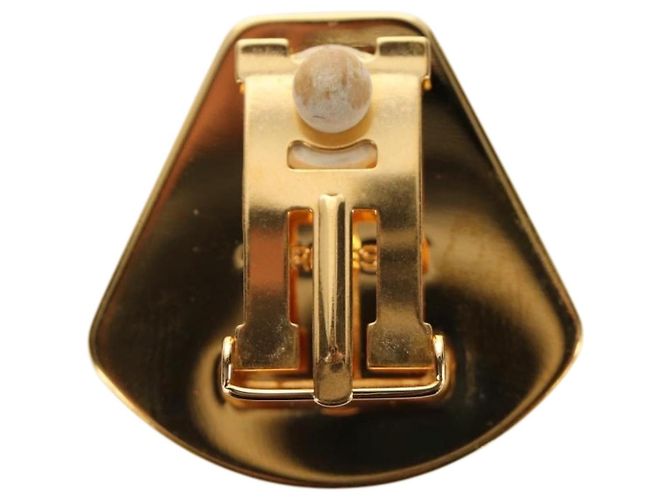 Hermès Orecchini HERMES Metallo Oro Giallo Auth bs35859M D'oro - vista 3