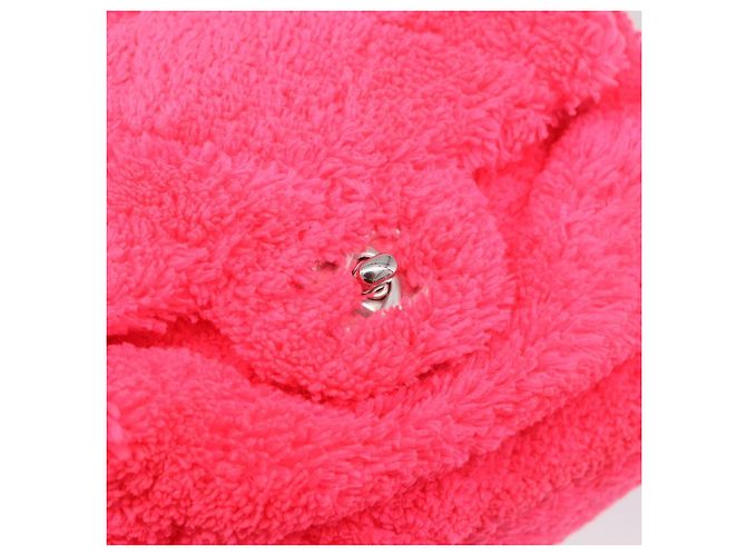 CHANEL Matelasse Chain Backpack pile Pink Silver CC Auth 189107M Argento Rosa - vista 22