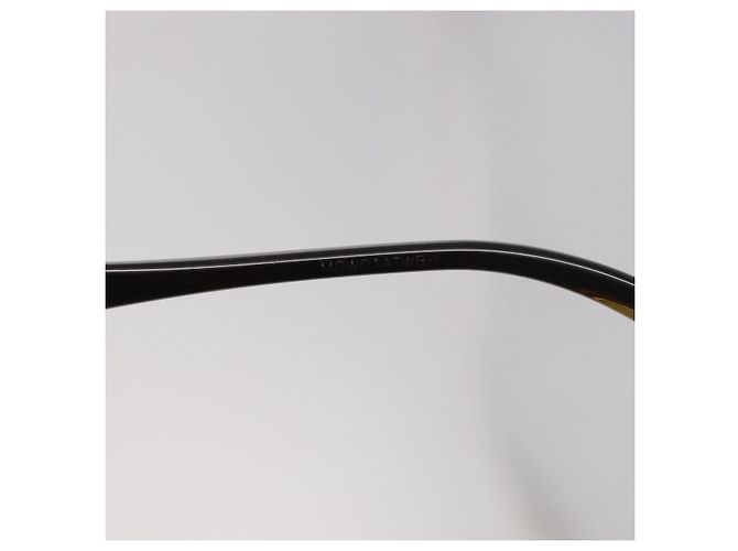 Lunettes de soleil Christian Dior en plastique marron et or Auth bs35807 Doré - vue 11
