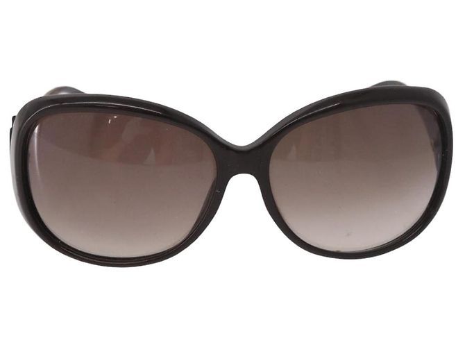 Lunettes de soleil Christian Dior en plastique marron et or Auth bs35807 Doré - vue 13