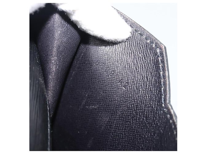LOUIS VUITTON Epi Porte Documents Senatur Aktentasche Schwarz M54452 LV Auth 189586 - Ansicht 12