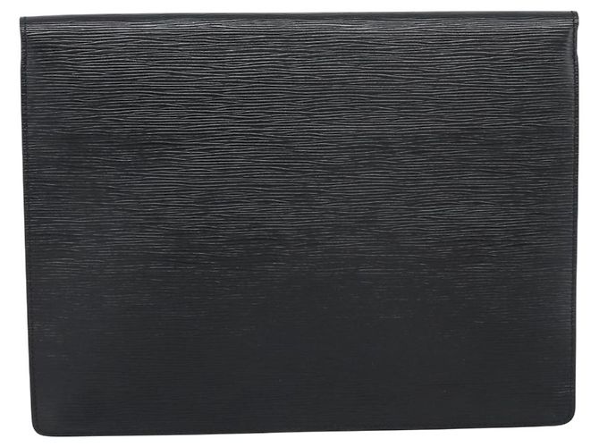 LOUIS VUITTON Epi Porte Documents Senatur Aktentasche Schwarz M54452 LV Auth 189586 - Ansicht 2