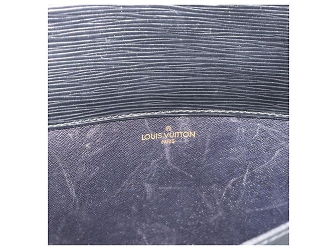 LOUIS VUITTON Epi Porte Documents Senatur Aktentasche Schwarz M54452 LV Auth 189586 - Ansicht 9