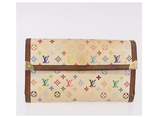 LOUIS VUITTON Multicolor Vernis Wallet 3 Set Multicolor Red LV Auth BA13655 Multiple colors Monogram - view 16