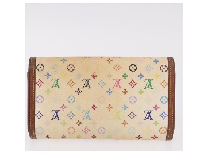LOUIS VUITTON Multicolor Vernis Wallet 3 Set Multicolor Red LV Auth BA13655 Multiple colors Monogram - view 17