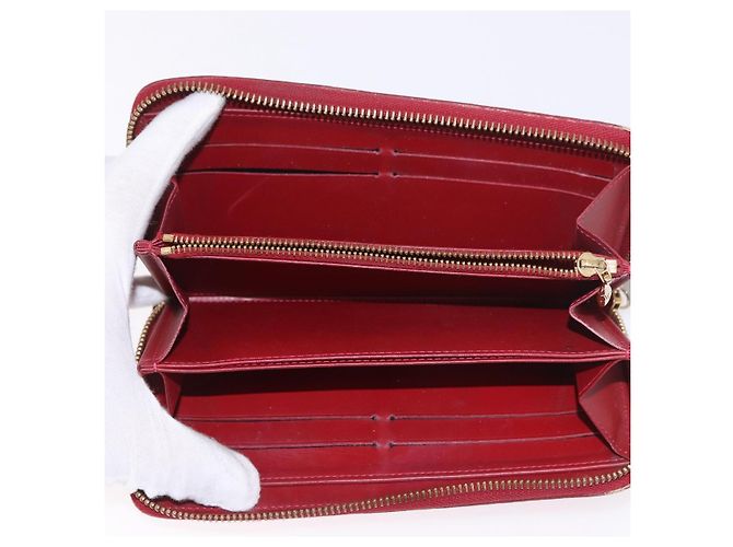 LOUIS VUITTON Multicolor Vernis Wallet 3 Set Multicolor Red LV Auth BA13655 Multiple colors Monogram - view 8