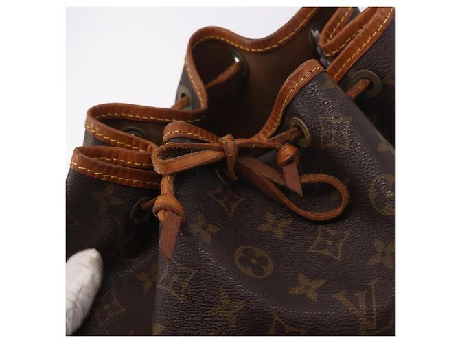 LOUIS VUITTON Borsa a Spalla Monogram Petit Noe M42226 LV Auth 189283 Monogramma - vista 9