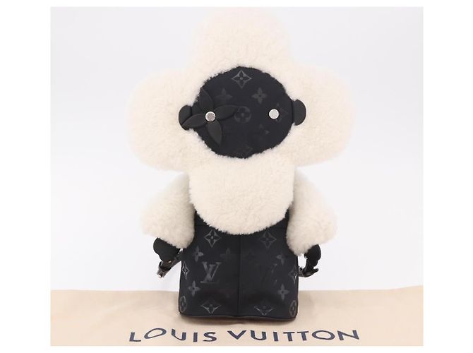 ZAINO LOUIS VUITTON Monogram Vivienne Nylon Nero LV Auth 189088SM Monogramma - vista 12
