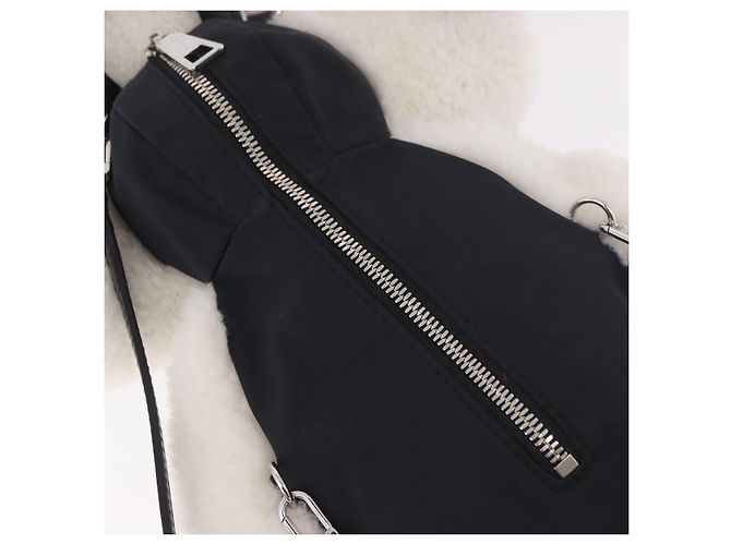 ZAINO LOUIS VUITTON Monogram Vivienne Nylon Nero LV Auth 189088SM Monogramma - vista 9