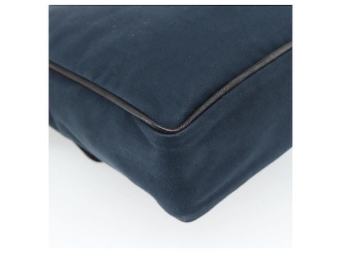 Borsa a tracolla BOTTEGA VENETA Canvas Navy 113097 Auth bs35933 Blu navy - vista 16
