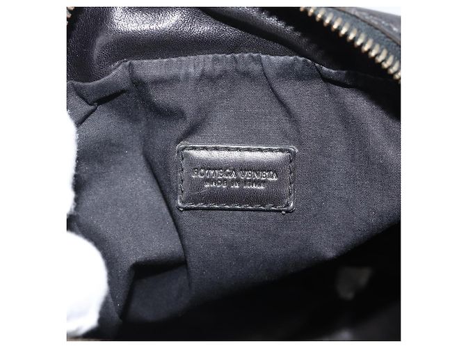 Borsa a tracolla BOTTEGA VENETA Canvas Navy 113097 Auth bs35933 Blu navy - vista 17