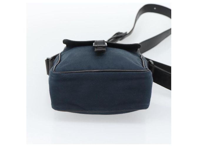 Borsa a tracolla BOTTEGA VENETA Canvas Navy 113097 Auth bs35933 Blu navy - vista 5